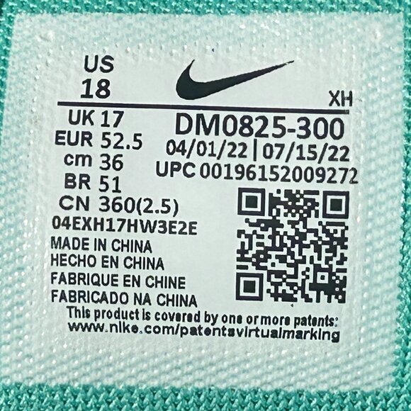 Nike Giannis Immortality 2 Basketball Shoes – Sz 18 – New - Picture 12 of 14